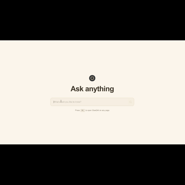 Ask Anything demo